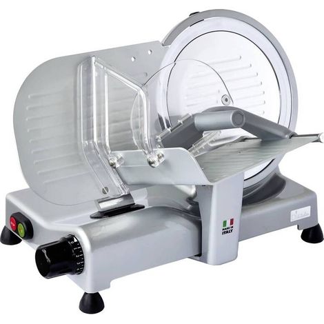 [NEUWERTIG] B-Ware BiKitchen Allesschneider Schneidemaschine AS 2200 Aufschnittmaschine Silber (1/2)