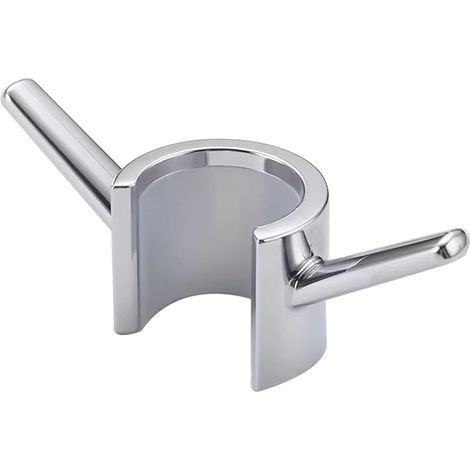 Support de pommeau de douche, barre de douche, accessoires de salle de bain, siège relevable, petit crochet, 1 pièce, support de buse de douche en ABS 24/25 mm (1/5)