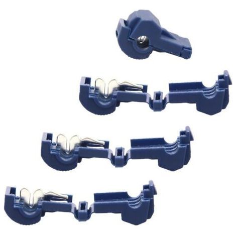 AHLSEN Boundary Wire Terminal for Robotic Lawn Mower 1 Set (10pcs) T Type Breakout Connector, Quick Connector, Connection Terminal, Fixed Buckle Cable Connector (1/3)