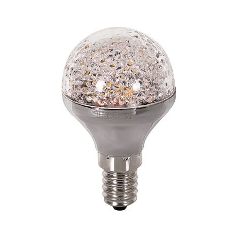 Lampadina kaleido led 3,5w sferica e14 250 lm 2700k dimmerabile 72x42d
