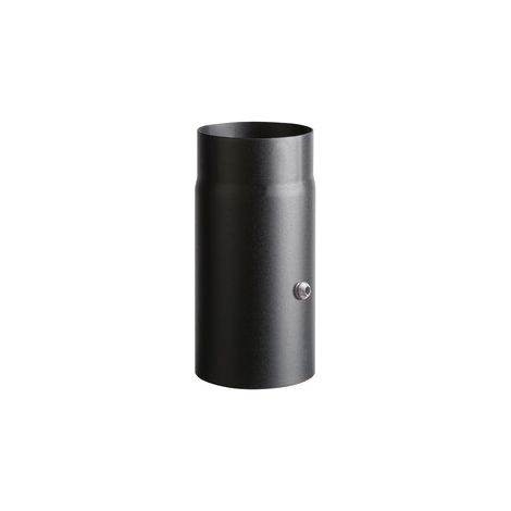 TUBO PORCELLANATO C/COMBUST D 13XH20CM NERO TOP