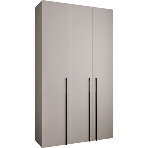 Armario Hartford 571, Cachemira, 246x140x42cm, Puertas de armario: Con bisagras, Número de estantes: 7