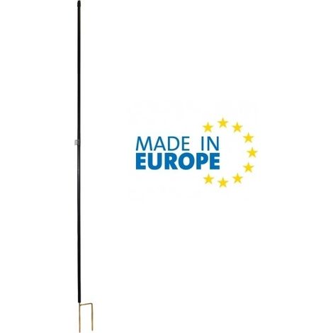 Picchetto in PVC Nero H 200 cm GALLAGHER per Recinzioni Elettriche Confezione 10 Pz. (1/2)