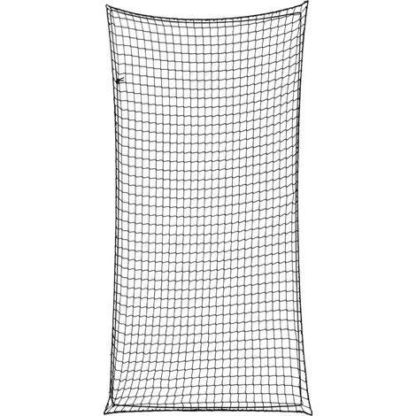 Anhängernetz mit schwarzer Gummischnur, 4 x 2 m, PP (1/5)
