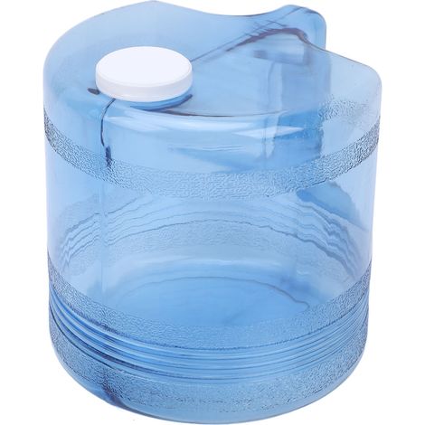Eine tragbare 4-Liter-Wasserflasche im Flaschenformat, leicht auszugießen, ein Destillierbehälter für die Küchenarbeitsplatte (1/5)