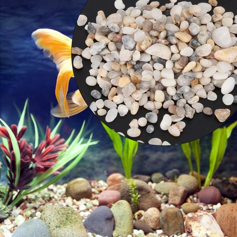 Gravier de grès naturel pour aménagement paysager, aquarium, pot de fleurs, eau douce, eau de mer, accessoires de bricolage (1/5)