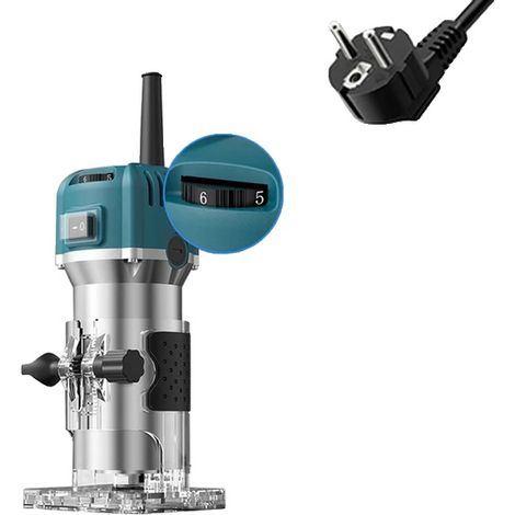 Machine de découpe électrique, haute vitesse, outil de menuiserie polyvalent, 220V Prise EU (1/2)