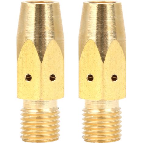 MIG-Schweißpistolen-Kontaktdüsenadapter, Gasverteiler für Miller M-25/M-40 und Hobart (5 Stück) (1/5)