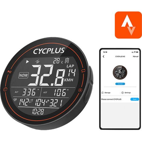 Cycplus M2 Fahrradcomputer - kompatibel mit: Strava, Trainingpeaks etc. (1/5)