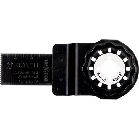 Bosch AIZ 20 AB Multi Material Tauchsägeblatt, Starlock, 20 x 30 mm, 5-tlg. (1/2)