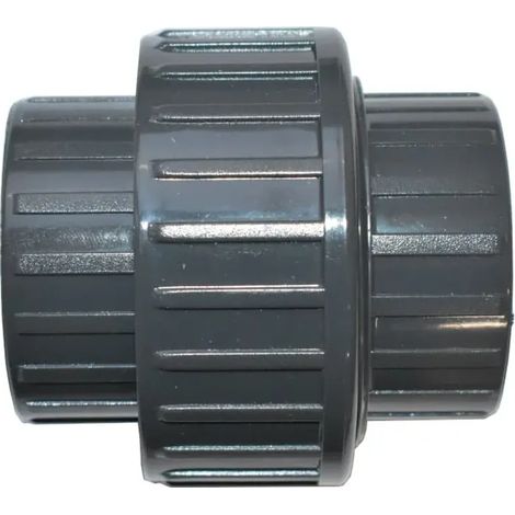 PVC Verschraubung, 1 Zoll, IG x IG (1/4)