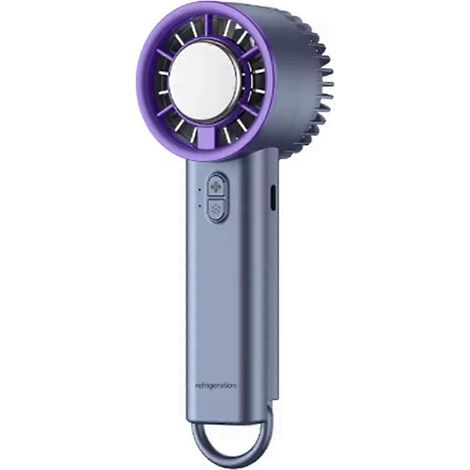 À main glace compress ventilateur USB rechargeable semiconductor refrigeration portable petit recharge turbo climatiseur (1/5)