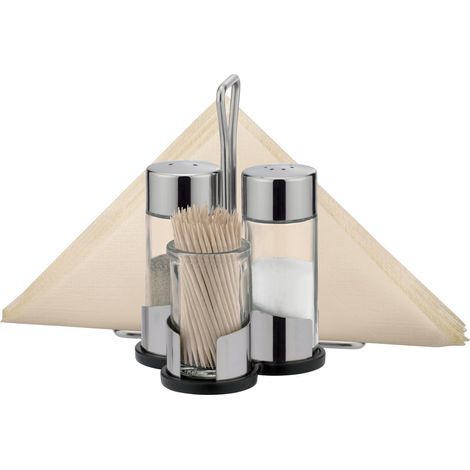 Tescoma 650332 Club Set Sale, Pepe, Stuzzicadenti e Portatovaglioli con Stand (1/2)