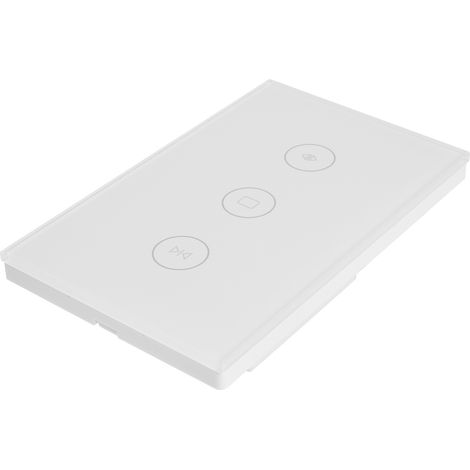 Interrupteur Volet Roulant WiFi Tactile Intelligent Commande à Distance Sans Fil 100-240V Américain (1/5)