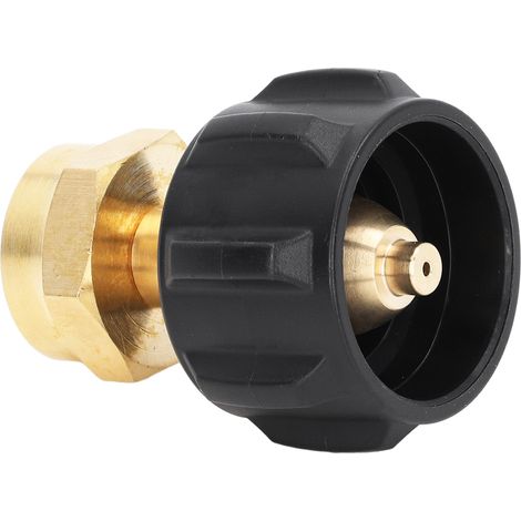 Adaptateur de Raccordement en Laiton pour Bouteille de Gaz Propane 1 lb - Connexion Détendeur (1/5)
