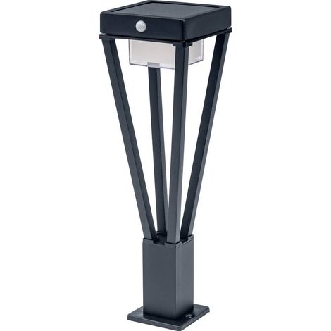 OSRAM HOMELIGHTING ENDURA Style Solar Bouquet 50cm Post Sensor 6W Black 4099854455650 Lampada da parete per esterni a L (1/3)
