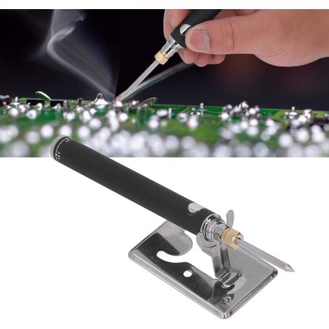 Fer à souder sans fil, portable et rechargeable, pointe de soudage noire à interface 510 (1/5)