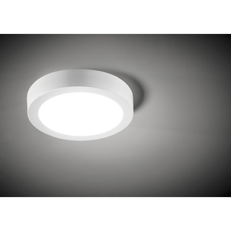 Vivida - SPRING plafoniera tonda led bianca Ø300mm 24W 3000K (Luce Calda)