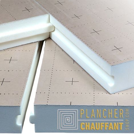 Isolant Eurosol 30mm R=1,35 – Plaque isolante pour planchers – Isolation thermique sous chape et dallage – Colis 19,2 m² – Recticel (1/4)