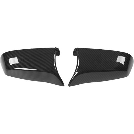 Außenspiegelabdeckung aus Kohlefaser, 2-teilig, links/rechts, 51167187431, passend für BMW E60 E61 F10 F11 F01 F02 2008-2013 (1/5)