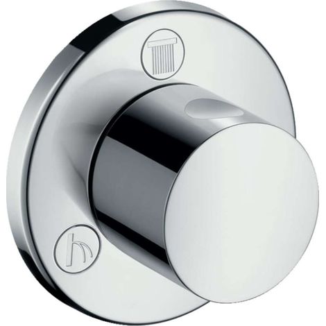 Hansgrohe Trio/Quattro - Ab- und Umstellventil - Unterputz, verchromt 15932000 (1/2)