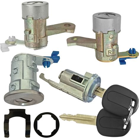 Suitable for Buick New Excelle door handles, all lock cylinders, ignition locks, tailgate locks, left and right door locks, and 2 keys. (1/4)