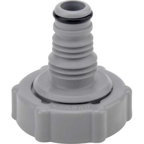 Beijiyi – Vanne de vidange pour tuyau de piscine – Adaptateur de drainage gris Ø 32 mm – Installation facile – Matériau durable pour longue durée de vie - P6H1419