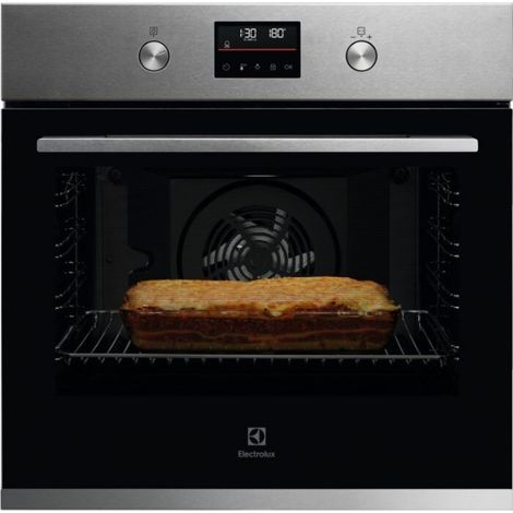 ELECTROLUX KOFFP46X2 FORNO DA INCASSO ELETTRICO TERMOVENTILATO PIROLITICO 72LT ACCIAIO INOX CLASSE A+