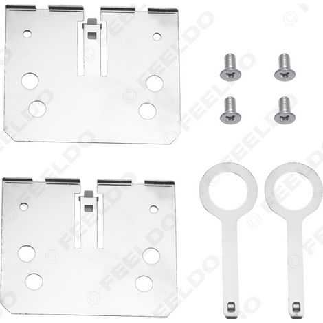 Support de montage universel pour système audio de voiture (2DIN)
