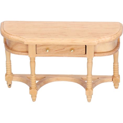 Meuble miniature en bois 1/12 pour maison de poupée, décoration salon DIY (1/5)