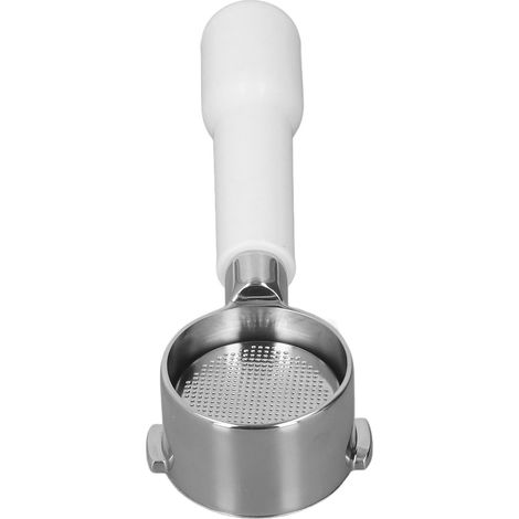 Portafiltre 51mm sans fond, 2 oreilles, manche blanc en plastique, remplacement pour machine à café ECO310, style C2 (1/5)