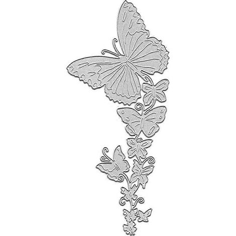 Kreative Schmetterlings-Metallpräge-Schablonen für DIY-Scrapbooking