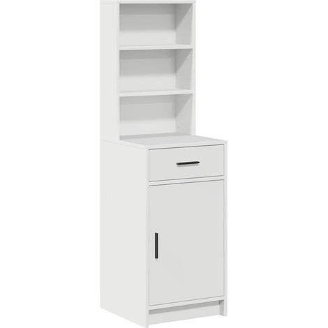 Maison Exclusive - Credenza Bianco 40 x 40,5 x 135 cm Legno multistrato