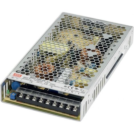 MEAN WELL Schaltnetzteil RSP-200-24, 24 V-/8,4 A (1/3)