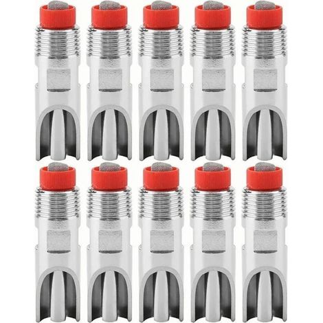 Automatique Water Mamelon, 10pcs En Acier Inoxydable Sous L'eau En Acier Inoxydable D'économie D'eau Résistant À La Base D'eau (1/5)