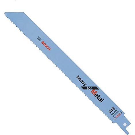 Bosch Accessories 2608656265 Lama per sega universale S 1025 VF - Heavy for Metal 5 pz.