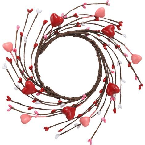 Bougeoirs cœur et baies, anneaux, décorations de-Petit Amour (1/2)