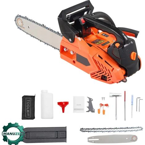 Manuzen - Tronçonneuse thermique 25 à 62 cm³ – guide 30 à 50 cm — Guide 30 cm – 25 cm³ (1/5)