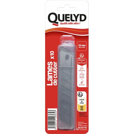 Lames De Rechange Cutter Quelyd 18mm