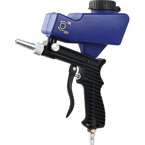 Sableuse pneumatique à gravité portable pour protection antirouille (1/5)