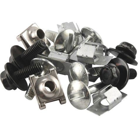 Kit de 20 vis et clips de fixation pour couvercle de moteur (1/5)
