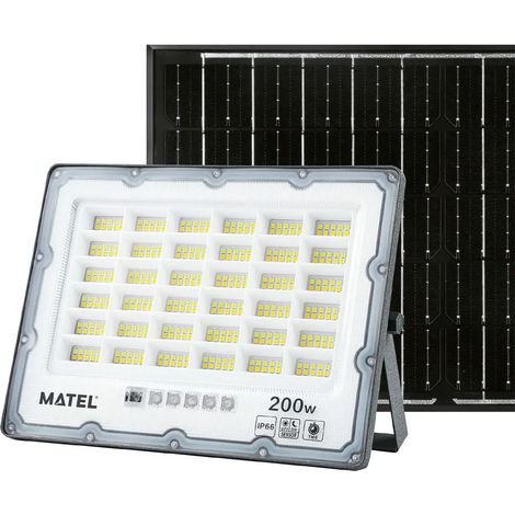 FOCO LED SOLAR GRIS IP65 CCT - 200 W (1/3)