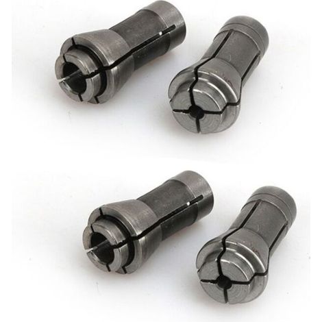 Hochleistungs-Spannzangenfutter (2 x 3 mm + 2 x 6 mm) für Druckluftschleifer