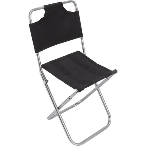 Tabouret pliant d'extérieur portable Fei Yu, mini tabouret pliant ultraléger avec sac de rangement, adapté à la pêche, au camping, aux barbecues en plein air et aux voyages (23 x 23,5 x 28 cm) (1/4)