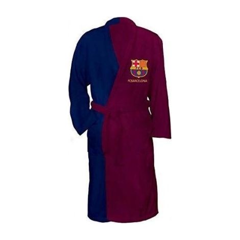 Albornoz Oficial Del F.C.Barcelona Niño 100% Algodón Rizo Americano. - 14/16 Años