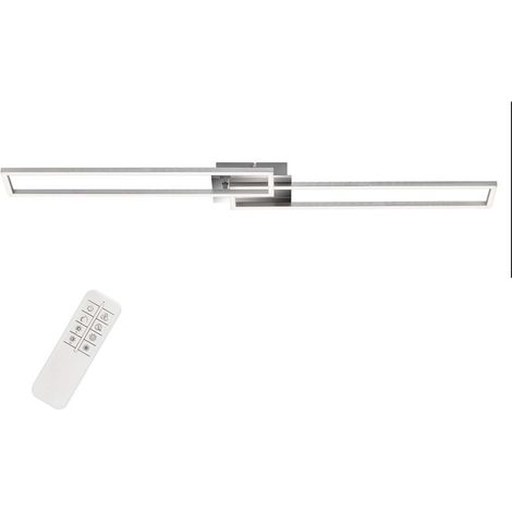 Plafoniera led bioclimática cromo 110 x 24,8 x 7,8 cm 40w 4400lm