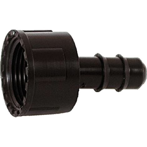 100PZ RACCORDO PORTAGOMMA CON GHIERA FEMMINA Ã¸ 16 x  3/4