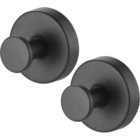 Gancho De Succión - Acero Inoxidable - Resistente Al Agua Ip X7 - Para Ducha Y Baño - 2 Unidades (1/5)