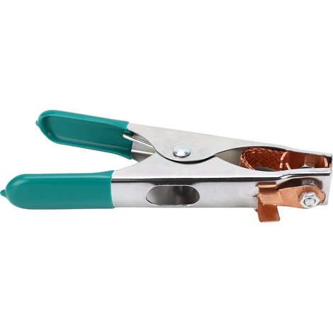 Pince de Masse pour Soudage 300A en Cuivre, Serrage Puissant et Large Ouverture pour Outil de Fixation (1/5)