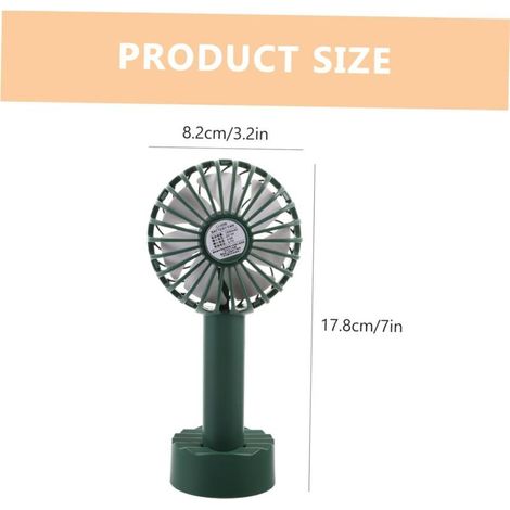 Tragbarer Handventilator, Mini-USB-Ventilator, tragbare Ventilatoren, Mini-Ventilator, USB-Ventilator mit Ladefunktion, ultraleichter Ventilator, Ladeventilator (1/5)